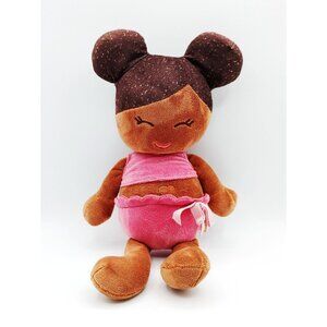 LullaBaby Plush 9” Doll Stuffed Girl Plush Soft w/Pigtails